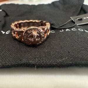 Marc Jacobs Rose Gold Ring, Sz S/M, New with tags!